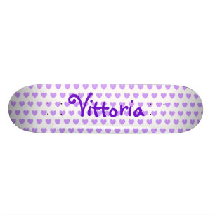 Vittoria in Purple Skateboard
