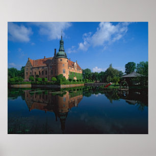 Vittskovle Castle, Skane, Sweden Poster
