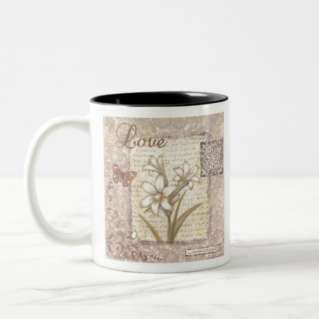 VIV20 Word 1 Love.tif Two-Tone Coffee Mug (Left)
