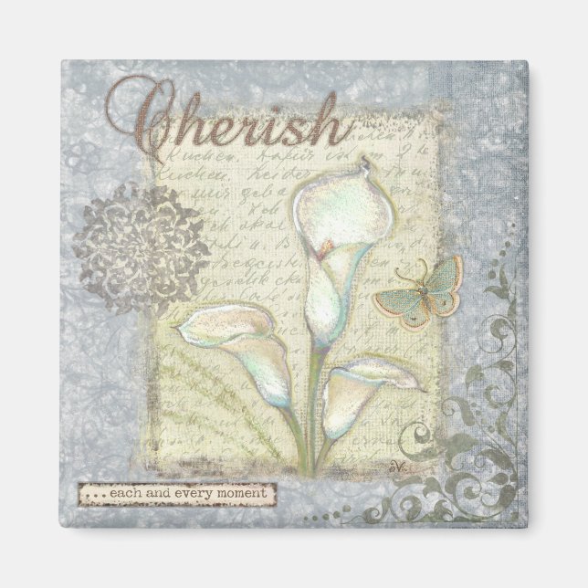 VIV21 Word 2 Cherish.tif Magnet (Front)