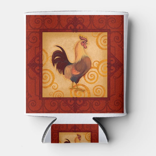 VIV53 Rooster 1.tif Can Cooler (Front)