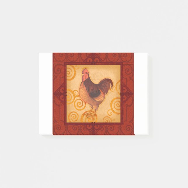 VIV55 Rooster 3.tif Post-it Notes (Front)