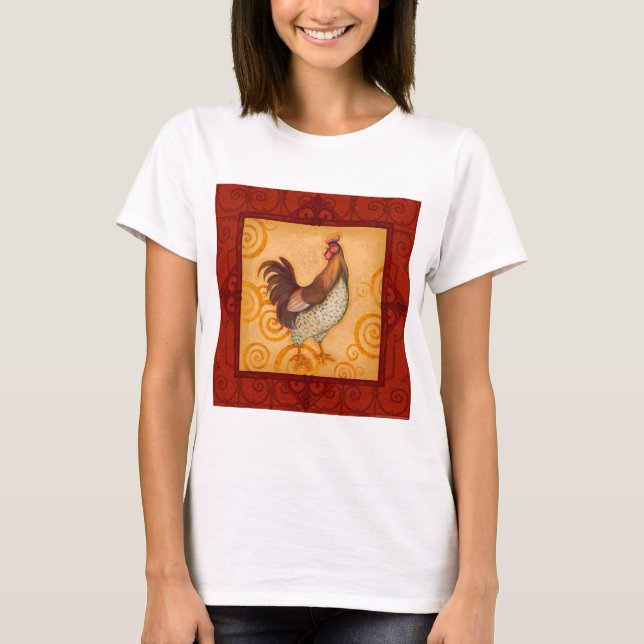 VIV56 Rooster 4.tif T-Shirt (Front)