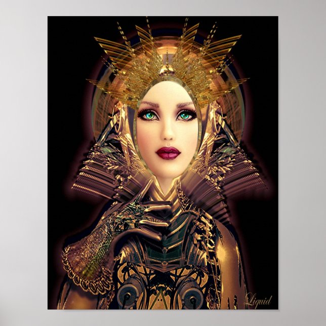 Viv  Cyborg Print (Front)