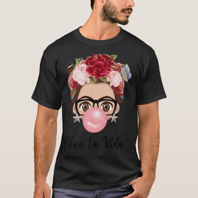 VIva balloon Frida Kahlo painter art for fans Esse T-Shirt (Front)