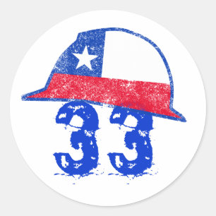 Viva Chile! Classic Round Sticker