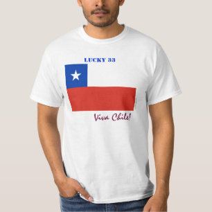 Viva Chile Lucky 33 T-Shirt