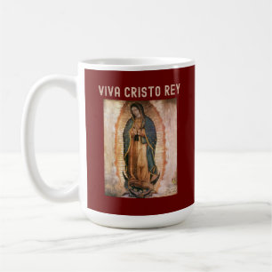 Viva Cristo Rey Catholic Cristeros Coffee Mug
