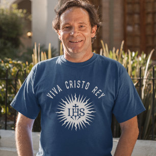 Viva Cristo Rey Catholic Cristeros Gift T-Shirt