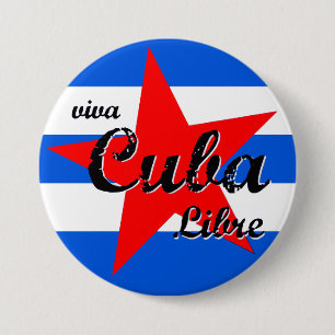 Viva Cuba Libre 7.5 Cm Round Badge