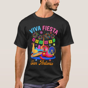 Viva Fiesta San Antonio Lets Fiesta Festival Cinco T-Shirt