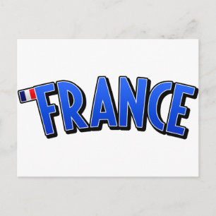 Viva France! Postcard