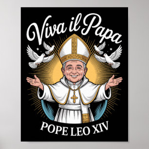 Viva Il Papa Pope Leo Xiv 1  Poster