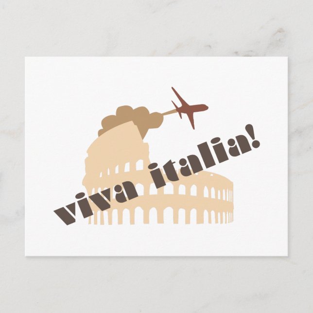 Viva Italia Postcard (Front)