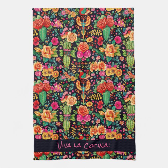 Viva la Cocina Tea Towel (Vertical)