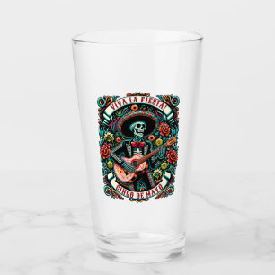 Viva La Fiesta! Cinco de Mayo design Glass