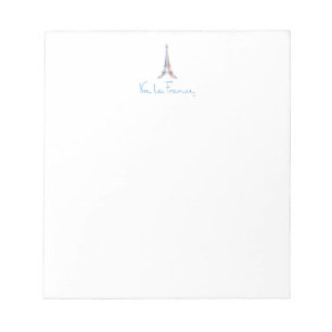 Viva La France French Notepad