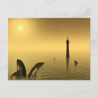 Viva La France Postcard