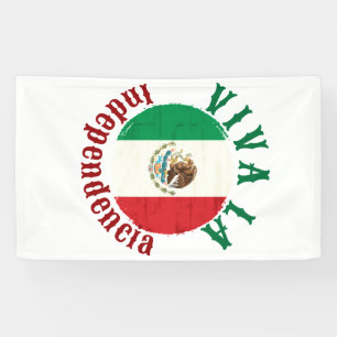 Viva la Independencia Mexican Independence Day Banner