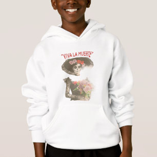 Viva la Muerte Kids Hoodie – Day of the Dead Art