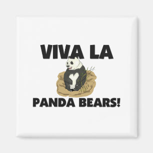 Viva La Panda Bears Magnet
