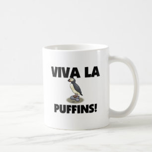 Viva La Puffins Coffee Mug