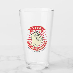 Viva La Revolution Glass