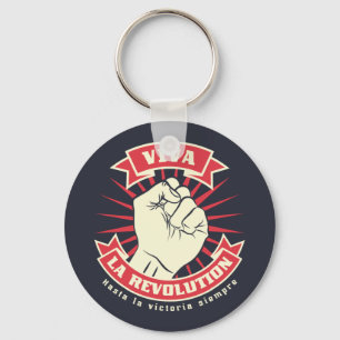 Viva La Revolution Key Ring