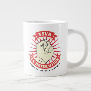 Viva La Revolution Large Coffee Mug