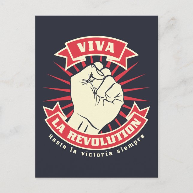 Viva La Revolution Postcard (Front)