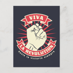 Viva La Revolution Postcard