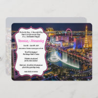 Viva Las Vegas Party Invitation