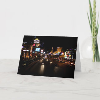 Viva Las Vegas Strip Notecard