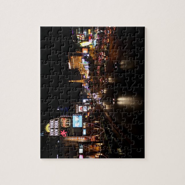 Viva Las Vegas Strip Puzzle (Vertical)