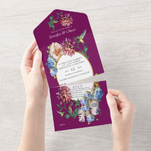 Viva Magenta 2023 All In One Invitation