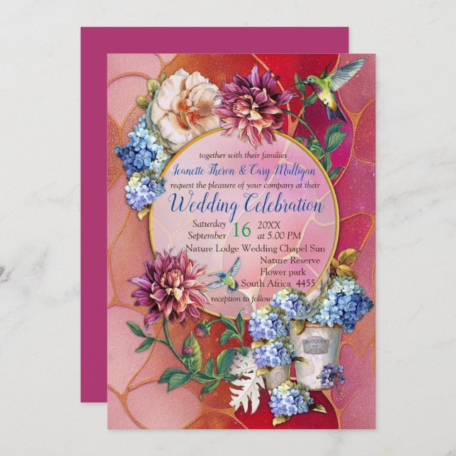 Viva Magenta 2023 Invitation (Front/Back)