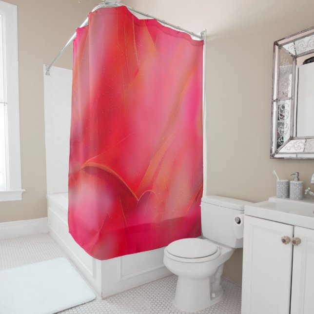 Viva Magenta 2023  Shower Curtain (In Situ)