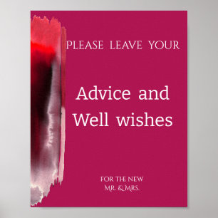 Viva Magenta, Modern Advice and Well wishes   Poster