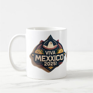 viva mexico 2025 mug, mexico pride mug, cinco de coffee mug