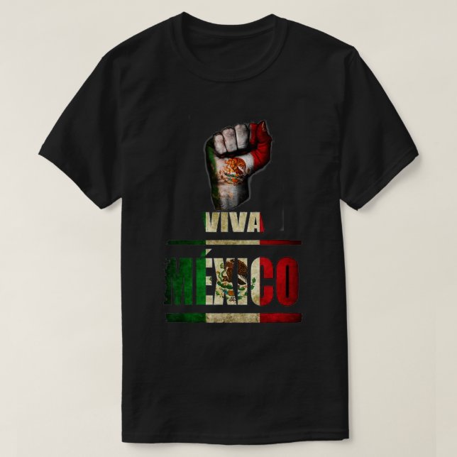 Viva Mexico Cabrones and christmas mexico  T-Shirt (Design Front)