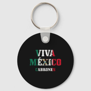 Viva Mexico Cabrones Funny Cinco De Mayo Mexican F Key Ring