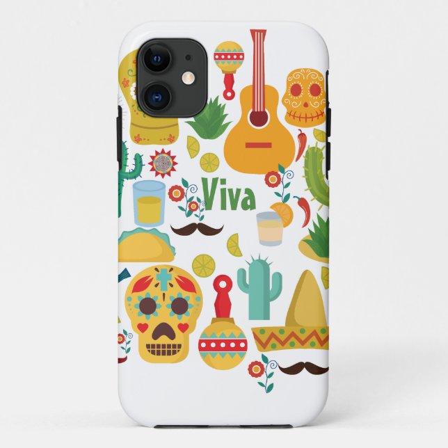 viva mexico Case-Mate iPhone case (Back)