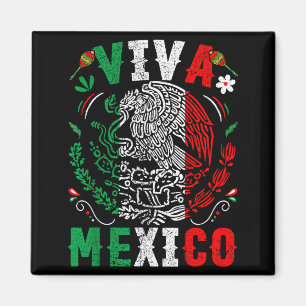 Viva mexico flag mexican independence day men magnet