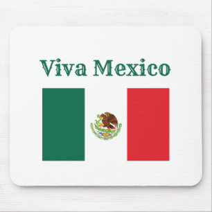 Viva Mexico Flag Mouse Pad