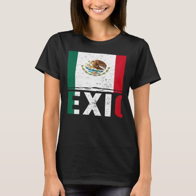 viva mexico flag Pride Independence Day 16 Septemb T-Shirt (Front)