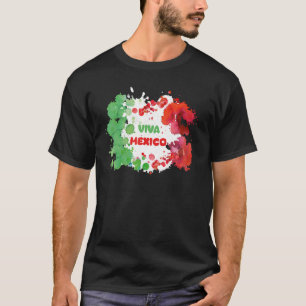 Viva Mexico Mexican independence day  I Love Mexic T-Shirt