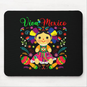 Viva mexico mexican independence day love mexico mouse pad