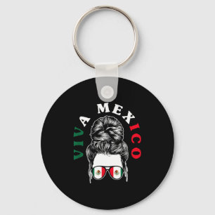 Viva mexico mexican pride flag mexico rootsViva me Key Ring