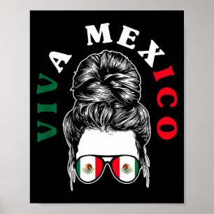 Viva mexico mexican pride flag mexico rootsViva me Poster