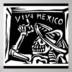 Viva Mexico- Mexico's "Day of the Dead" Poster